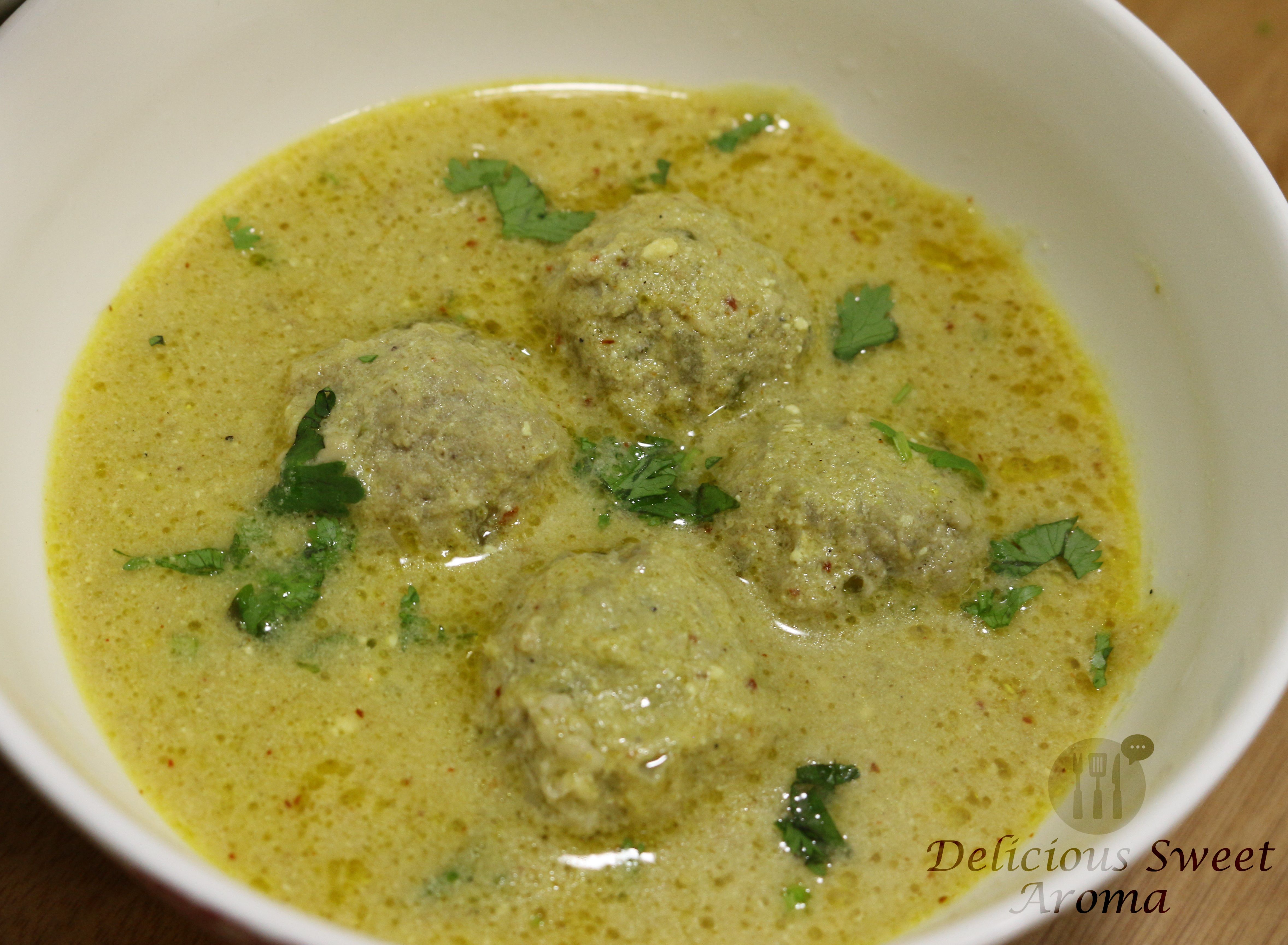 Beef Meatball Curry