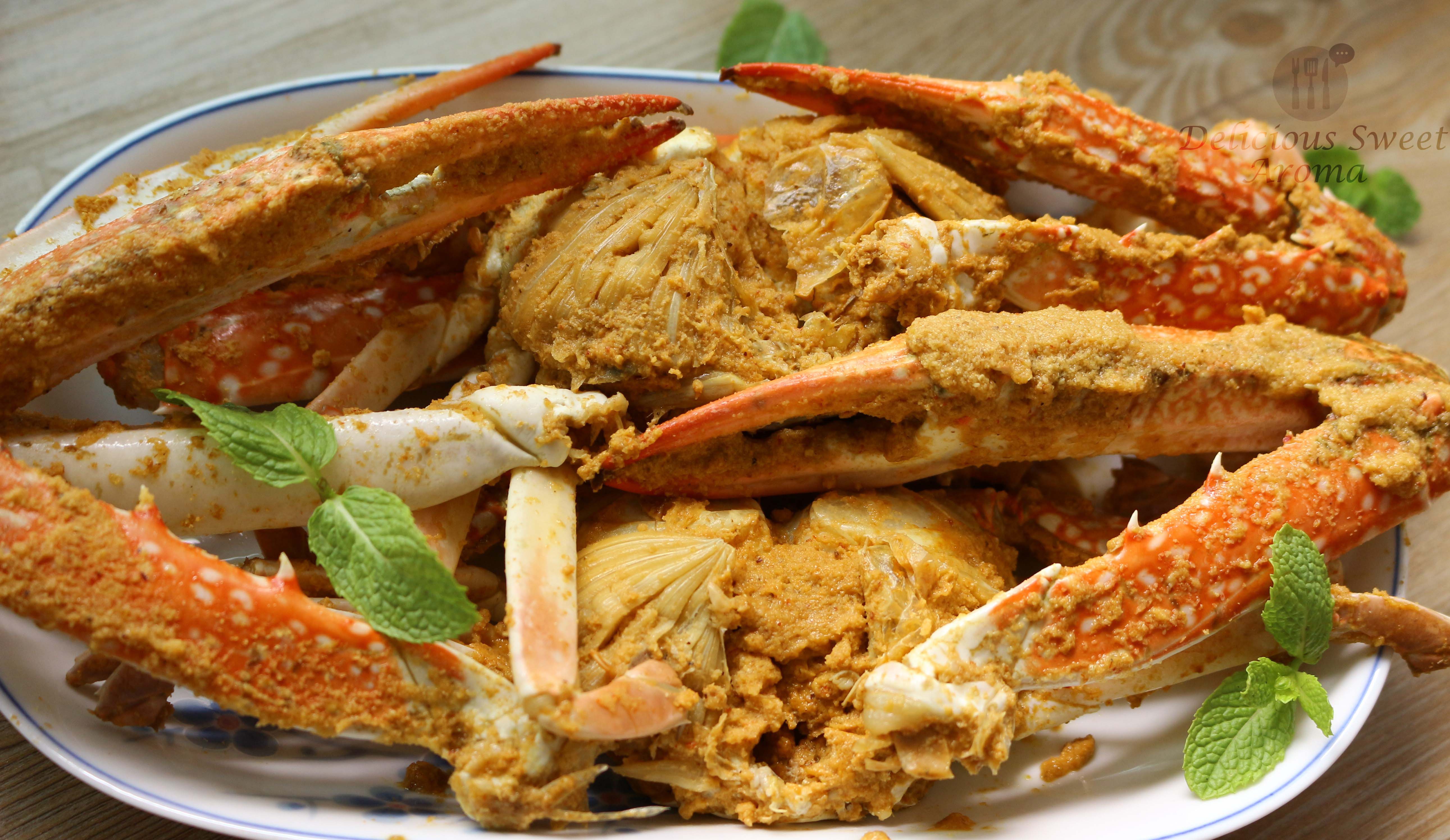 South-Indian Flower Crab Curry Recipe
