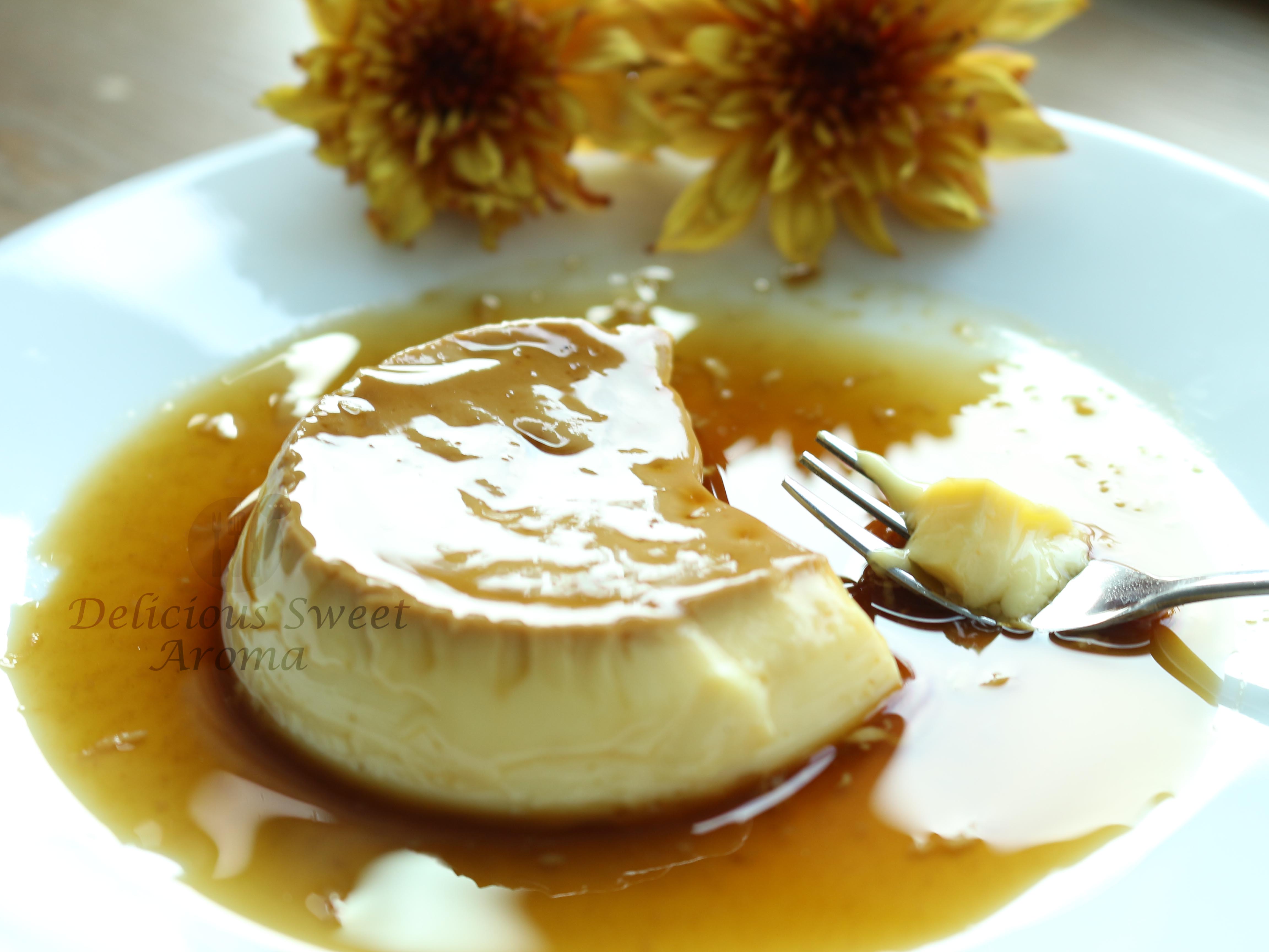 Plain Caramel Pudding | Easy creme pudding| Delicious Sweet Aroma